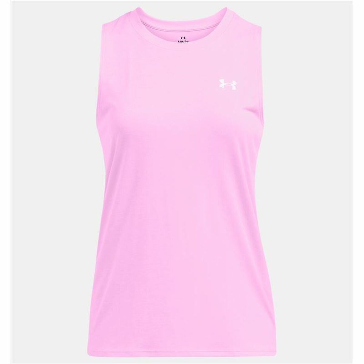 Women's Sleeveless T-shirt Under Armour Pink-7
