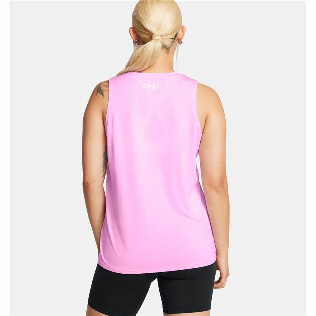 Women's Sleeveless T-shirt Under Armour Pink-4