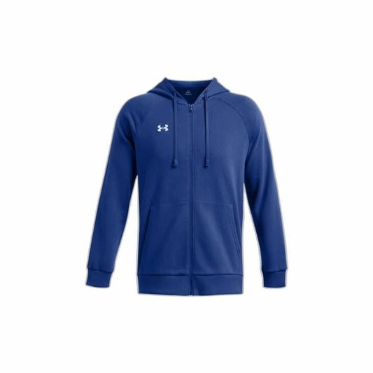 Men’s Hoodie Under Armour Rival Fleece Fz Blue-0