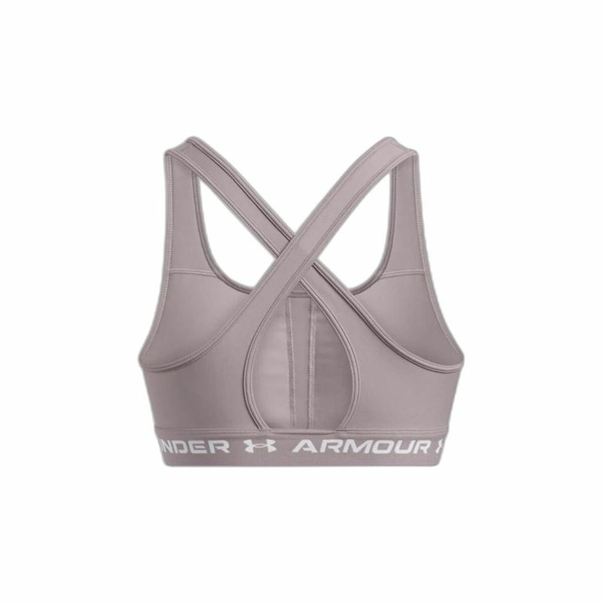 Sports Bra Under Armour CroSSback Mid Grey-5