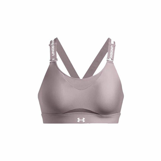 Sports Bra Under Armour Infinity High Brown-0