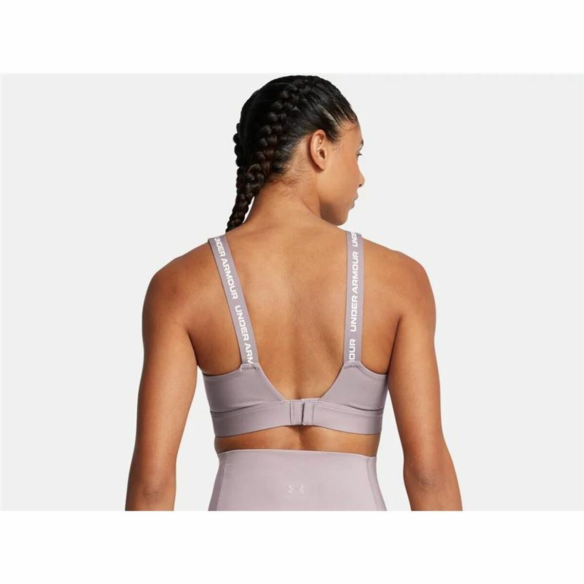 Sports Bra Under Armour Infinity High Brown-2