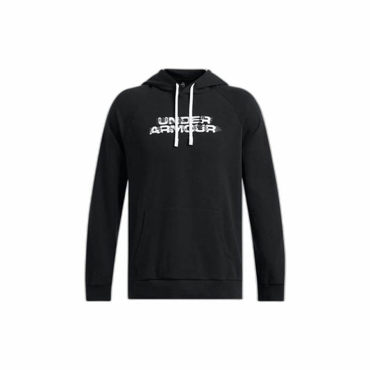 Men’s Hoodie Under Armour Rival Flc Txtr Black-0