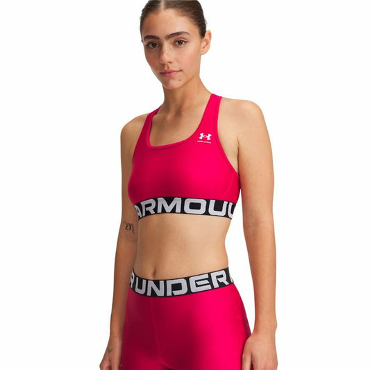 Sports Bra Under Armour Hg Crimson Red L-0