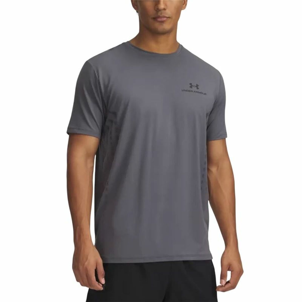 Men’s Short Sleeve T-Shirt Under Armour Dark grey-0