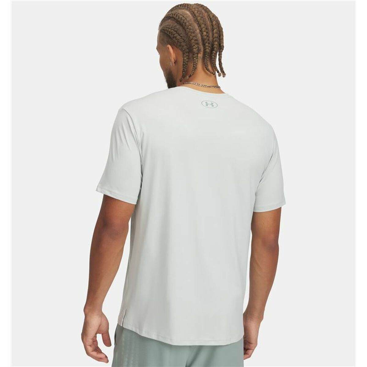 Men’s Short Sleeve T-Shirt Under Armour Blue-2
