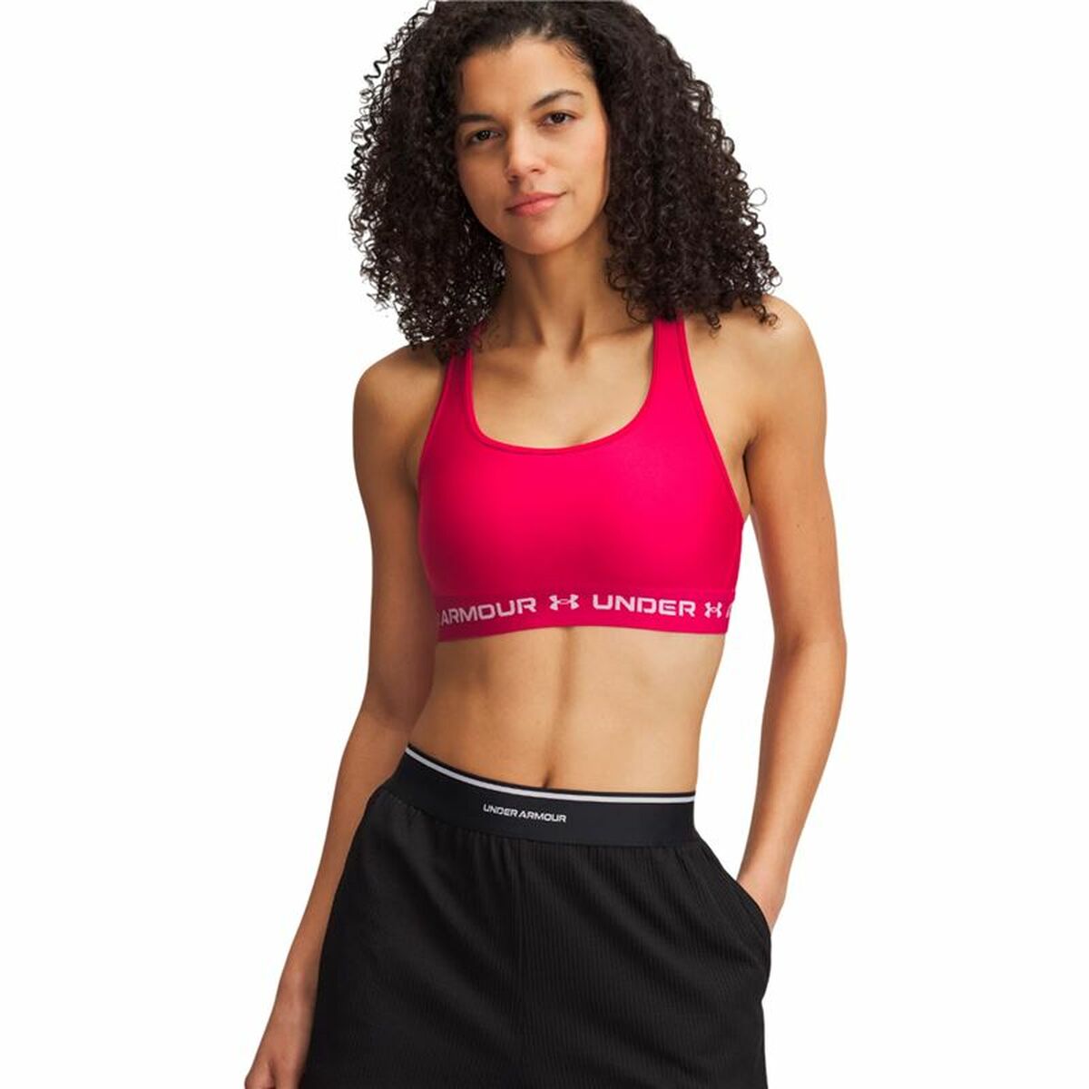 Sports Bra Under Armour Pink-0