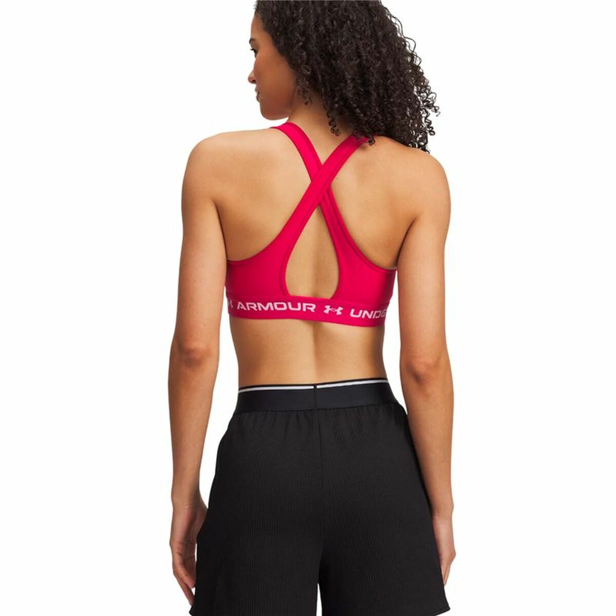 Sports Bra Under Armour Pink-2
