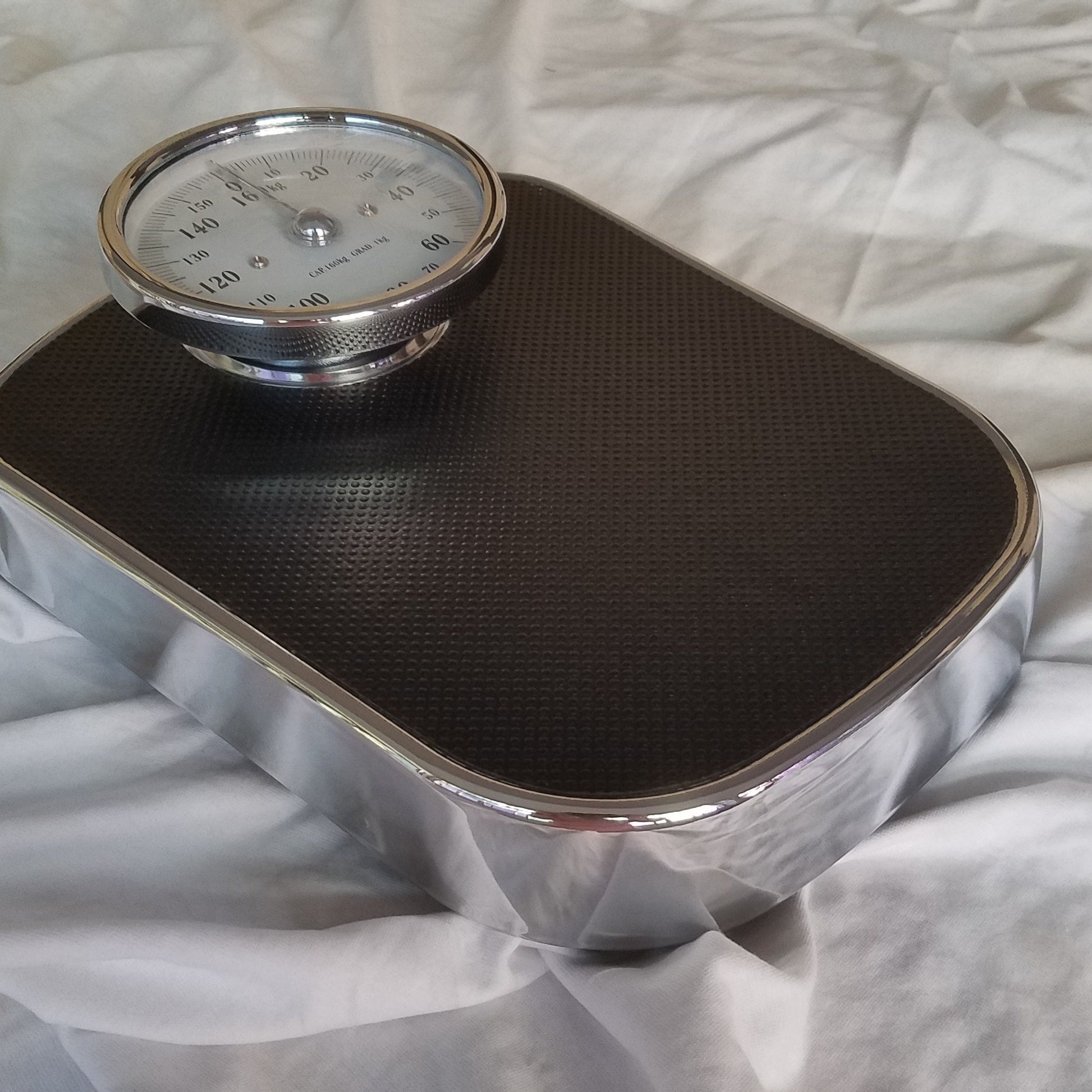 Vintage Copper Mechanical Bathroom Scale(Black)-2