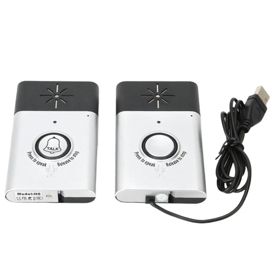 NNEOBA 2-Way Voice Intercom Wireless Doorbell System-0