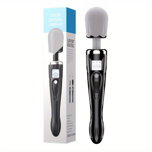 Deluxe Massage Stick – Professional Handheld Massager(Black + Gray)-0