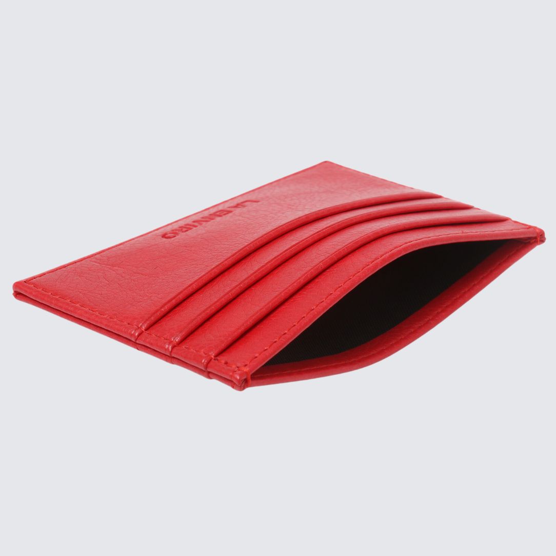 AVOCA Unisex Card Holder I Red