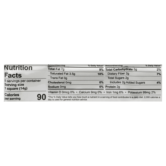 Theo Chocolate Organic 85% Dark Chocolate (10x4 OZ)