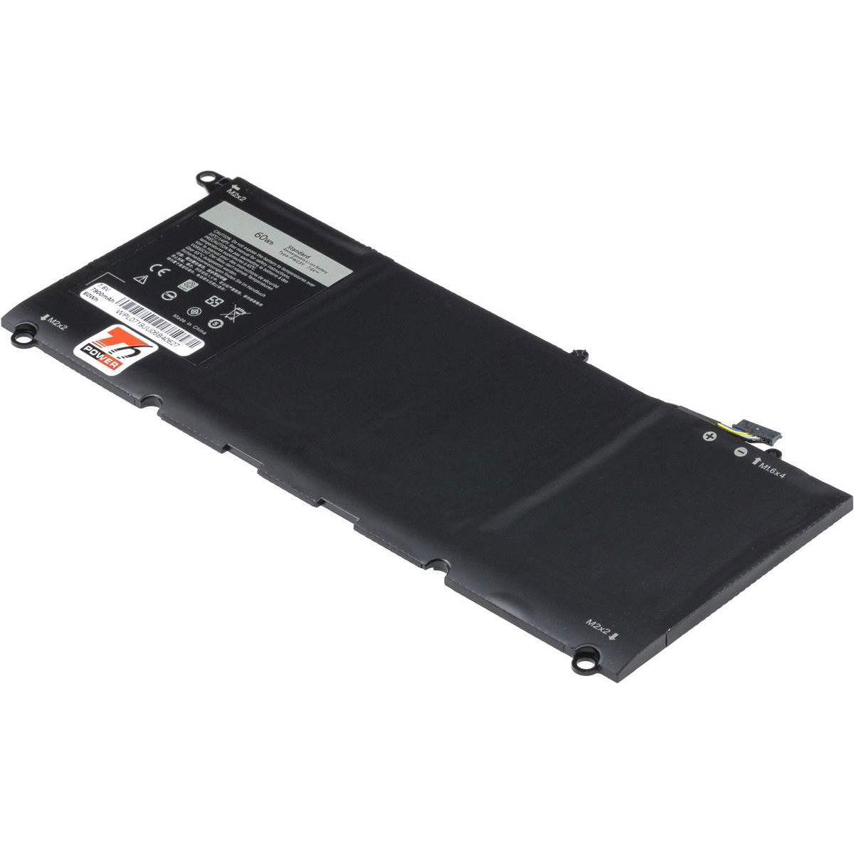T6 teljesítmény Dell XPS 13 9360, 7900mAh, 60Wh, 4cellás, Li-pol, Li-pol (NBDE0180)