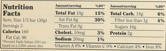 Chocolove Milk Chocolate (12x3.2Oz)