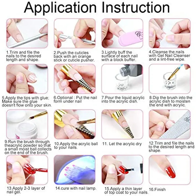 NNETM Ultimate Professional Acrylic Nail Kit-3