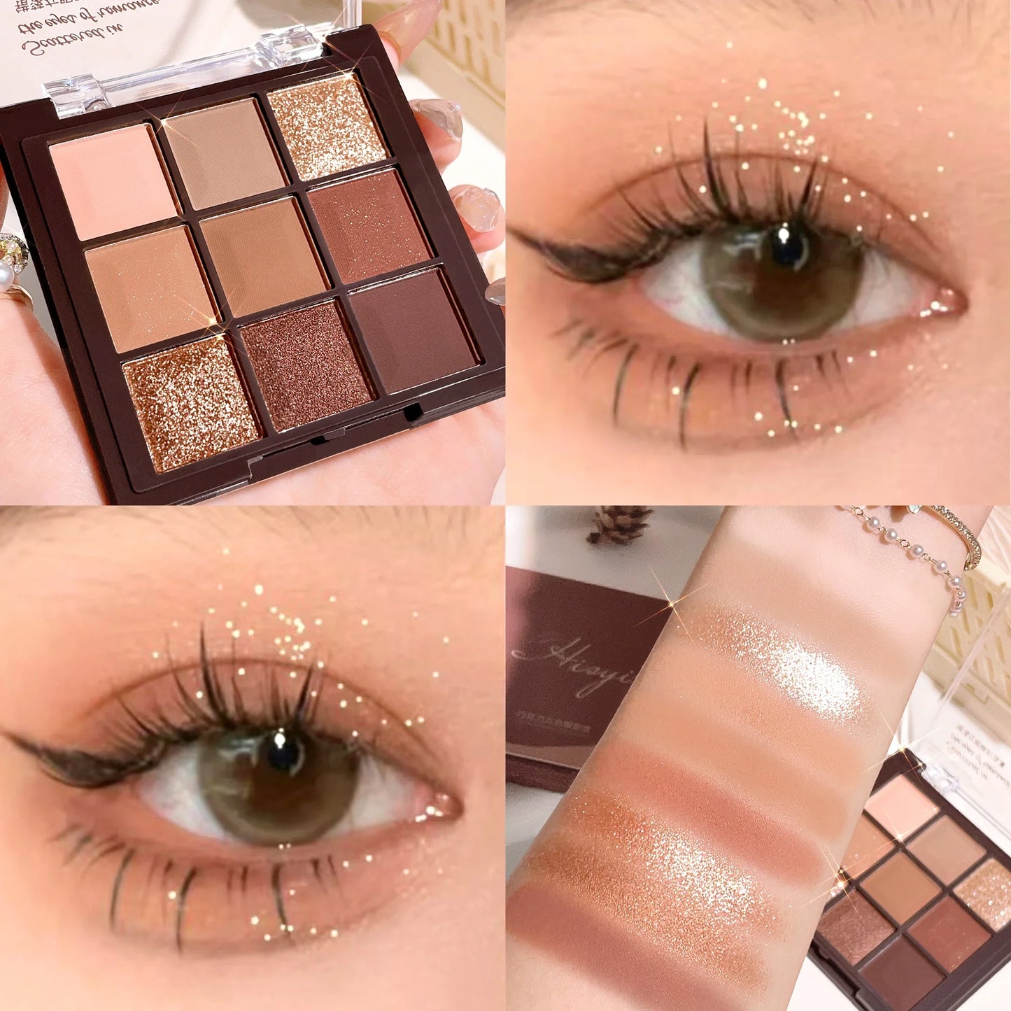 Cashymart 9 Color Chocolate Eyeshadow Palette