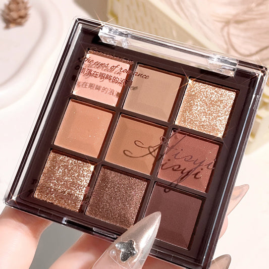 Cashymart 9 Color Chocolate Eyeshadow Palette