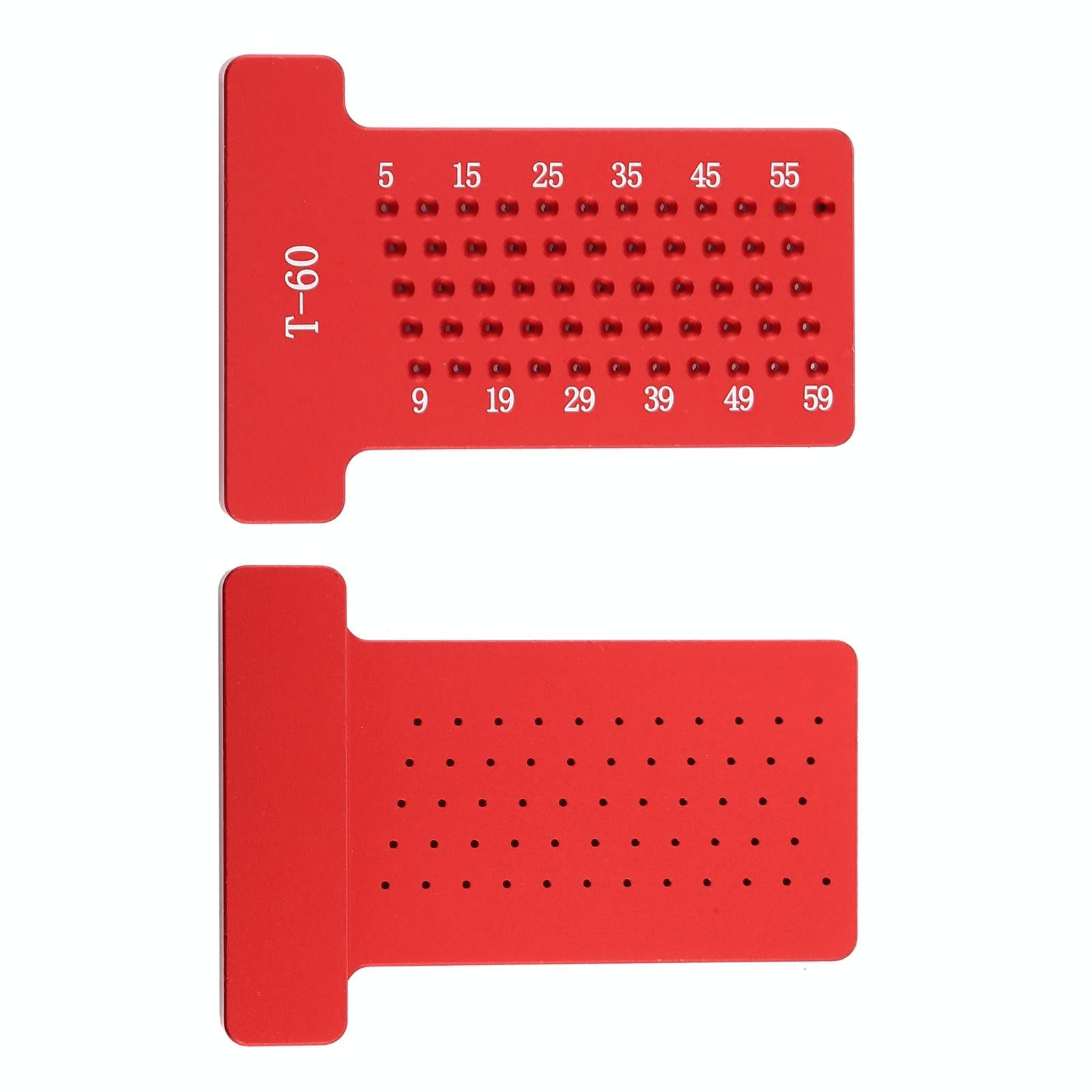 NNEIDS Woodworking T60 T-Shaped Aluminum Ruler For Marking And Fixing-2