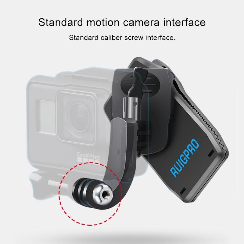 NNEIDS 360 Degree J-Type Backpack Mount For Gopro Dji And Action Cameras-1