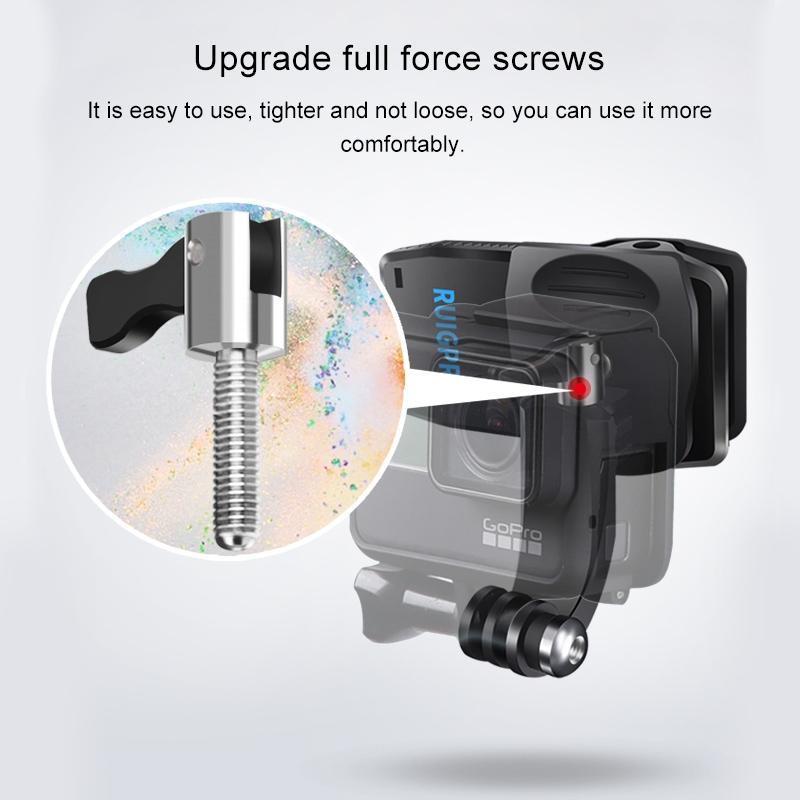NNEIDS 360 Degree J-Type Backpack Mount For Gopro Dji And Action Cameras-2
