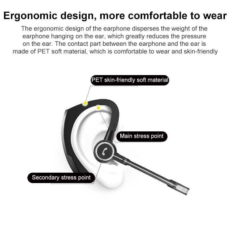 NNEIDS Wireless Bluetooth Earphones With Mic - V4.1 Stereo V8S Sport-2