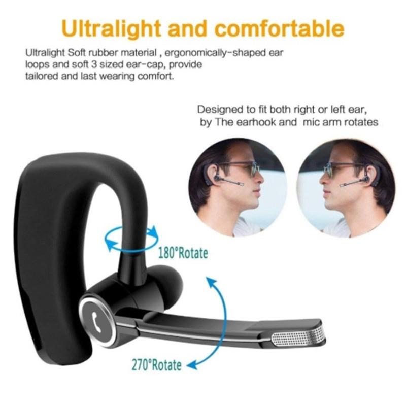 NNEIDS Wireless Bluetooth Earphones With Mic - V4.1 Stereo V8S Sport-3