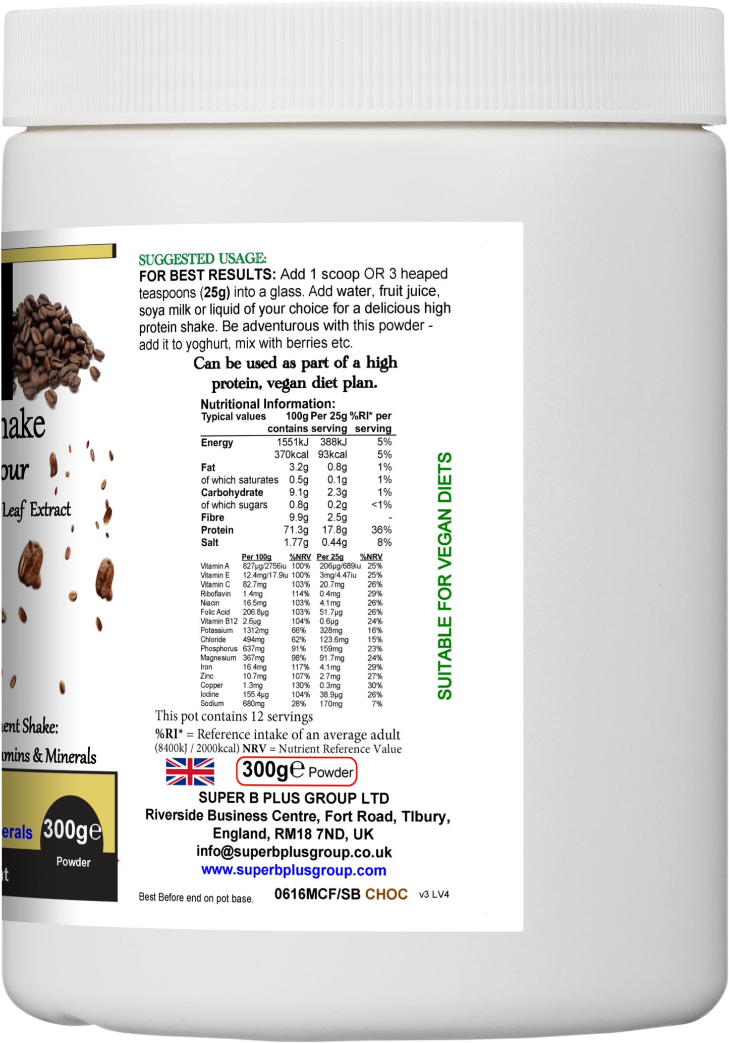 Super Meal Shake (Chocolate Flavour)