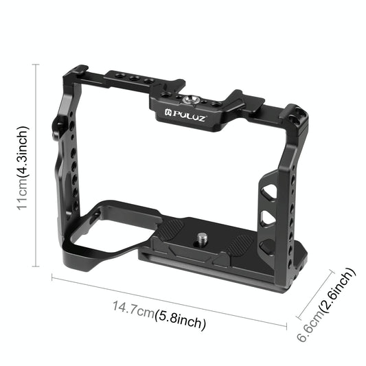 NNEIDS Sony A7 Camera Cage Stabilizer Rig - Metal Black-0