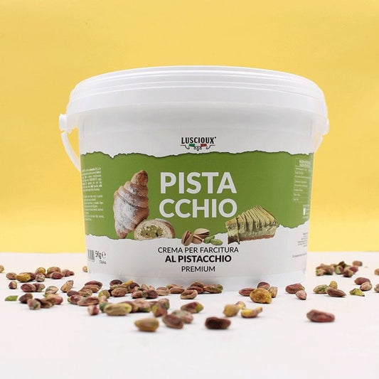 Premium Real Pistachio Cream - Luscioux - Authentic Italian Pistachio Cream for Gourmet Pastries, Chocolates and Desserts – Canadian Distribution