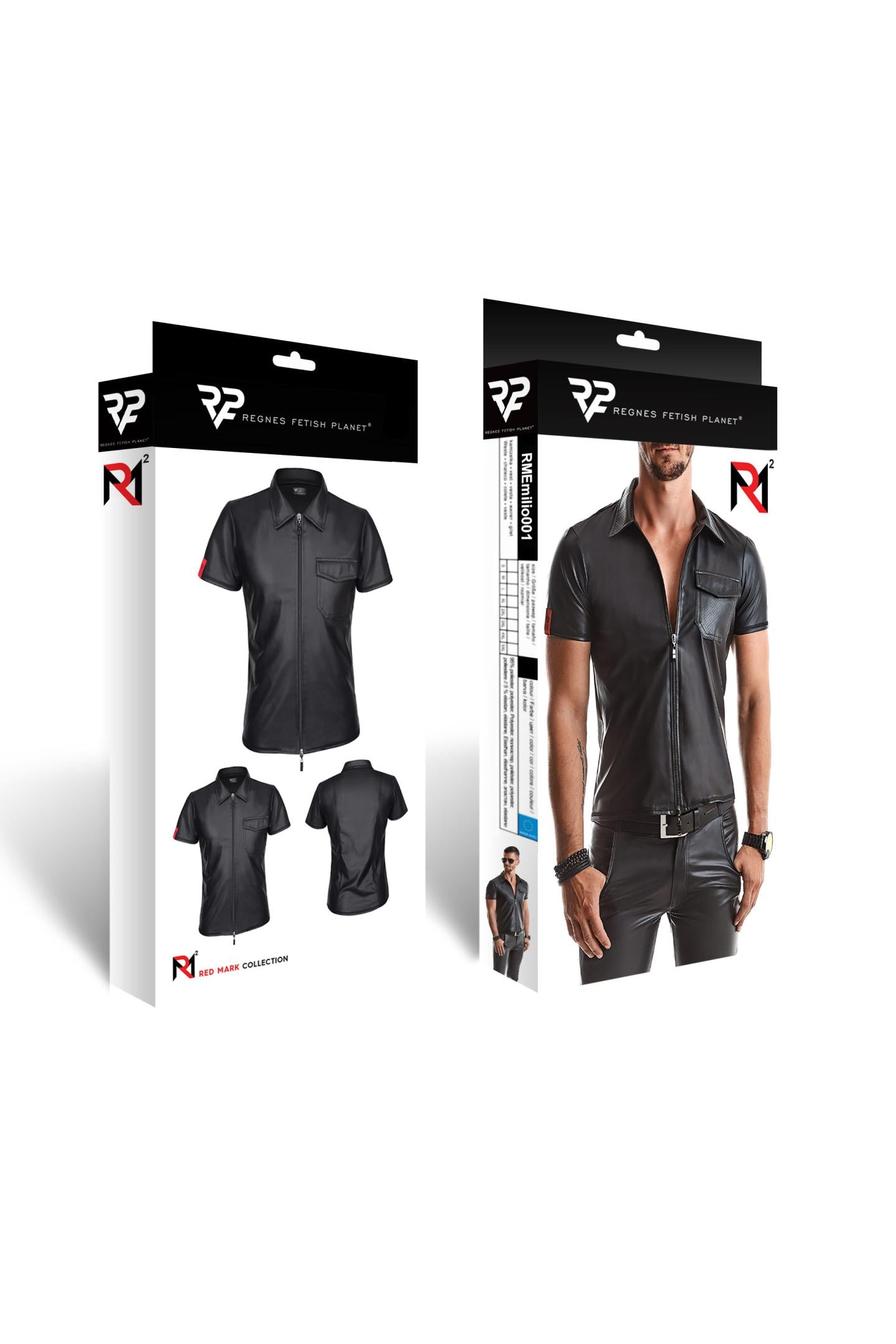 Herren T-Shirt RMEmilio001 schwarz - 5XL