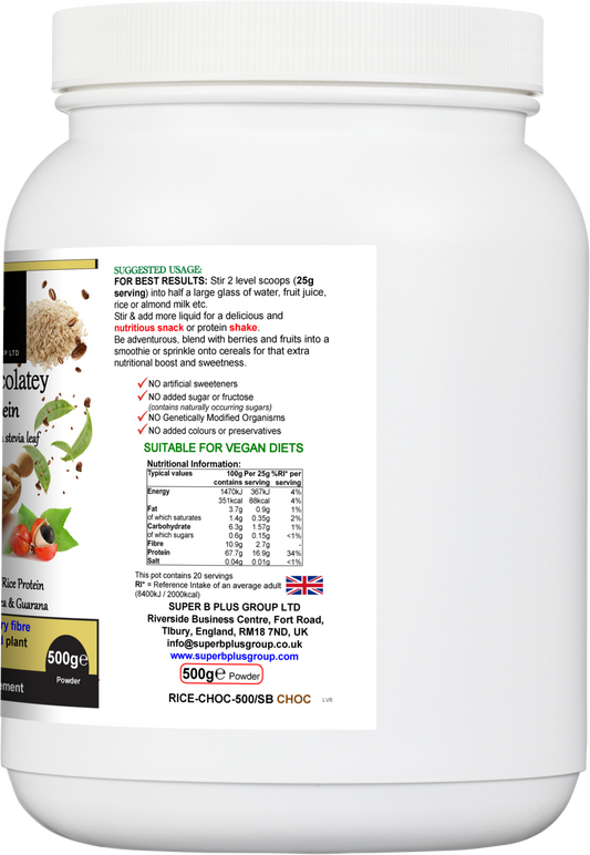 Super Chocolatey Rice Protein
