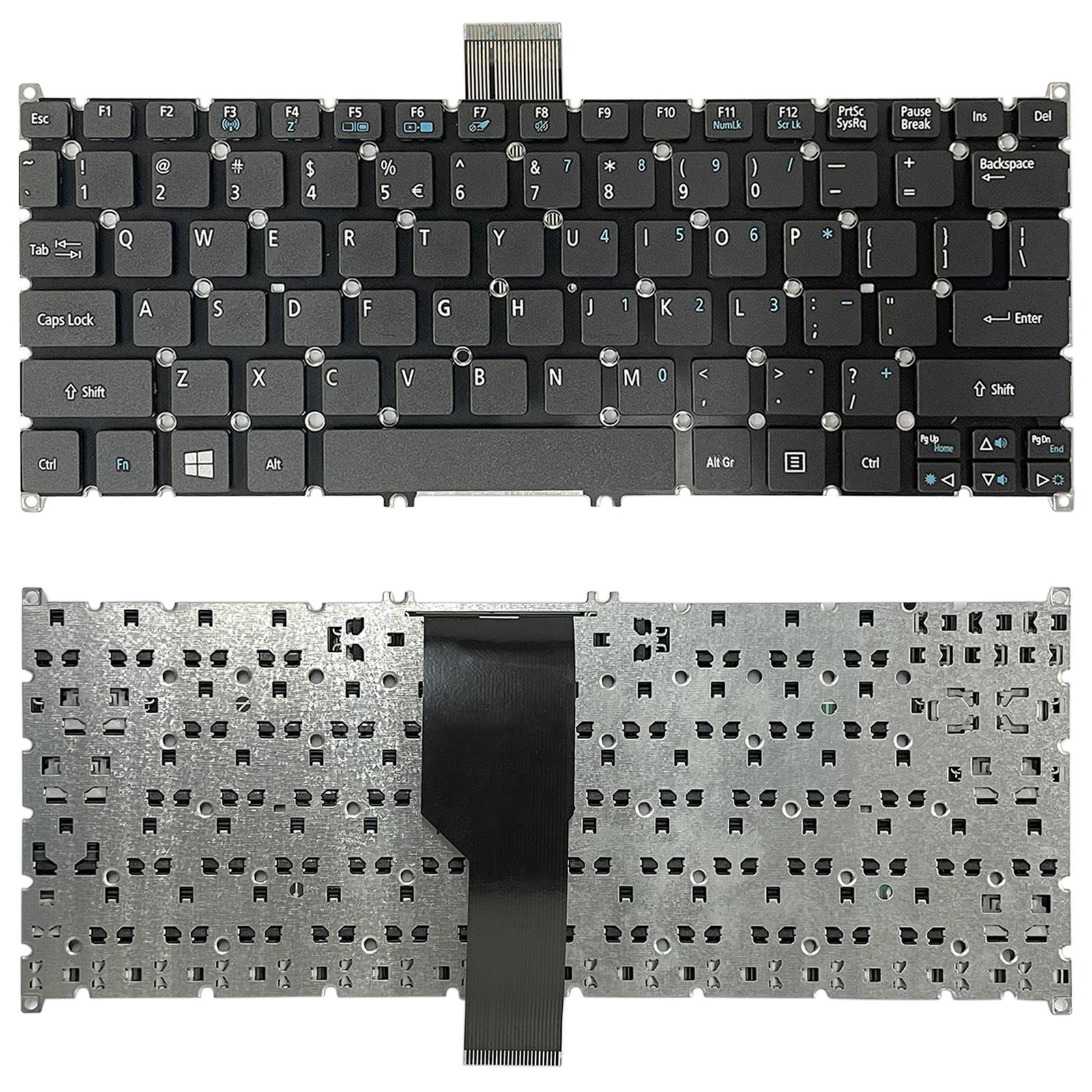 NNEIDS Acer Aspire One 725 726 756 V5-123 E3-112 S3-391 V3-112 V5-171 Keyboard - Us Version-4