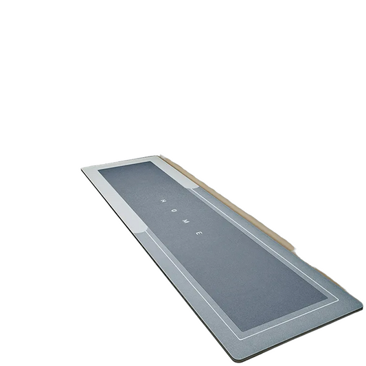 Luxury Diatom Mud Soft Rug - 50X160cm (Blue Grey)-0