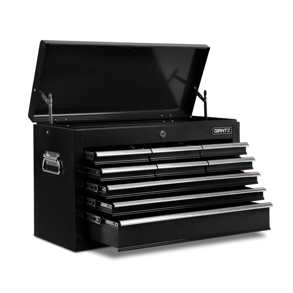 NNEDSZ 9 Drawer Mechanic Tool Box Storage - Black-0