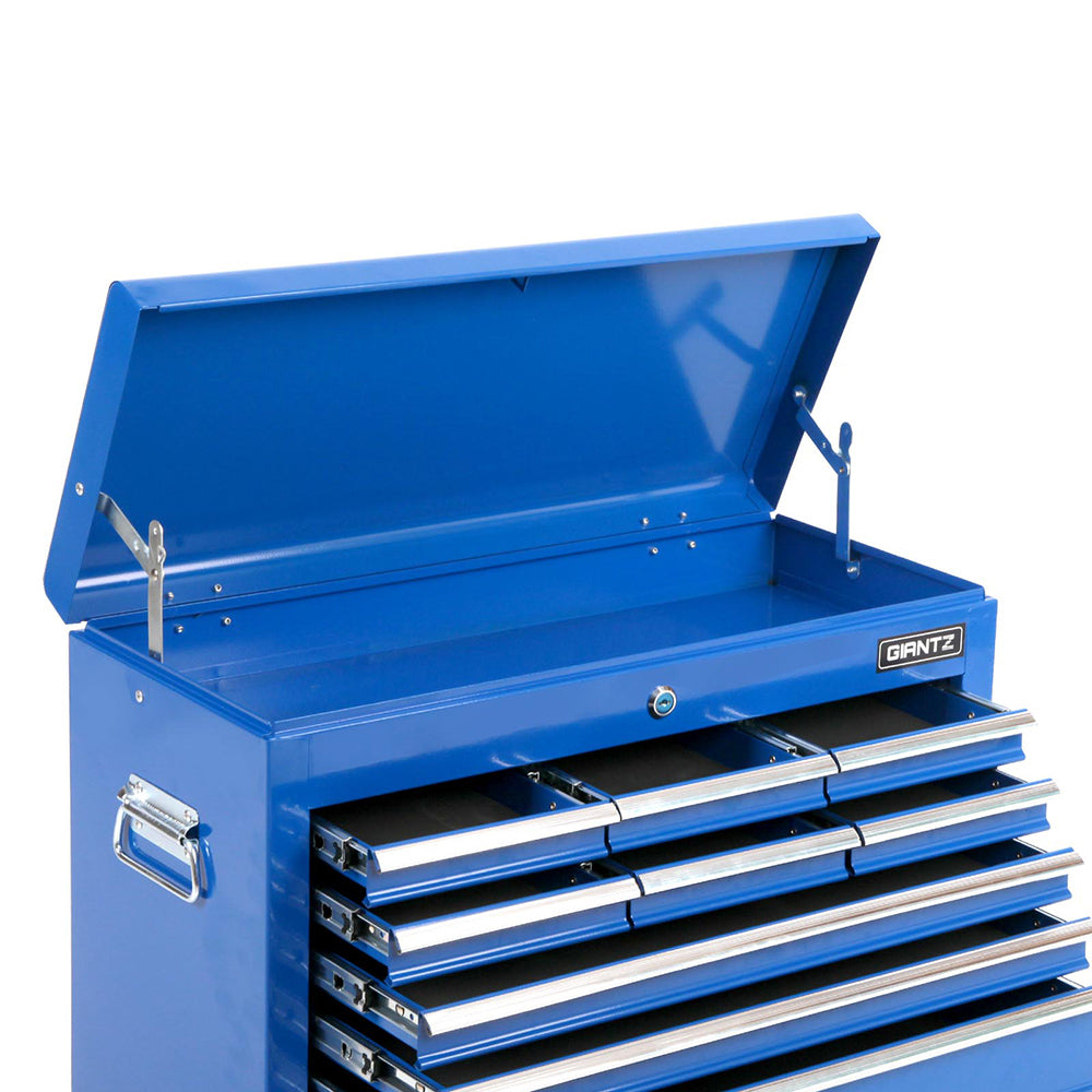 NNEDSZ 9 Drawer Mechanic Tool Box Storage - Blue-3