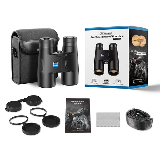 NNEIDS Autofocus 10X42 Binoculars - Fixed Focus Black-0