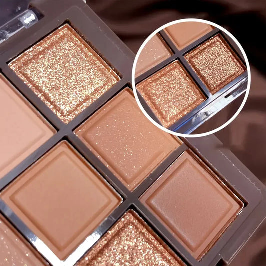 Urbancy 9 Color Chocolate Eyeshadow Palette