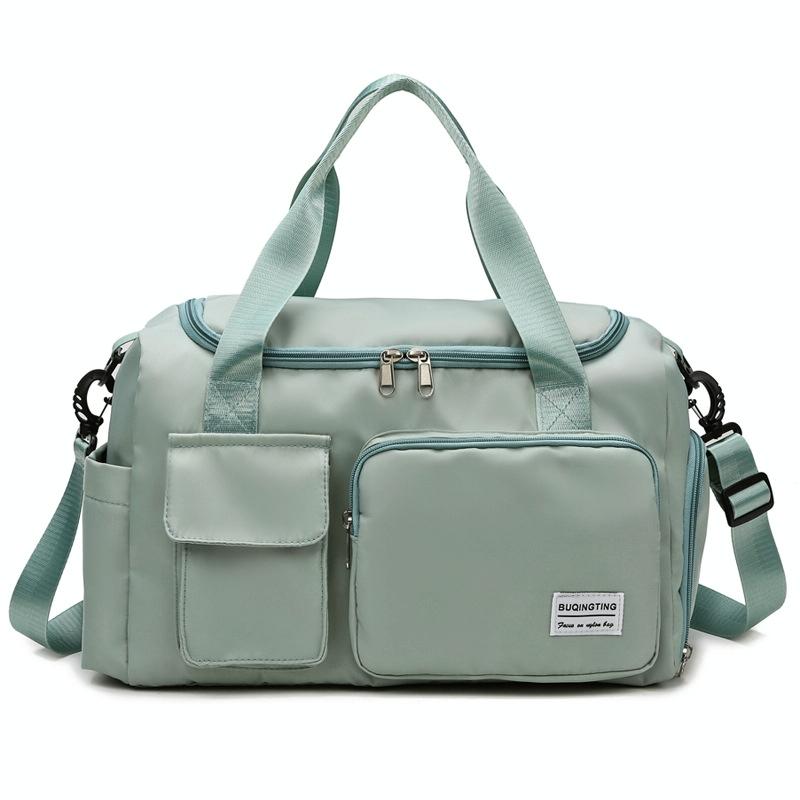 NNEDSZ Waterproof Gym Bag for Travel - Size l - Fruit Green-1