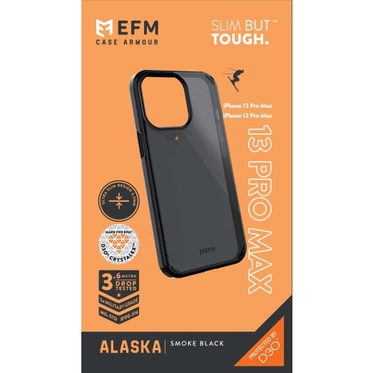 NNEDSZ EFM Alaska Armour with D3O Crystalex Case for iPhone 13 Pro Max (6.7") - Black-3