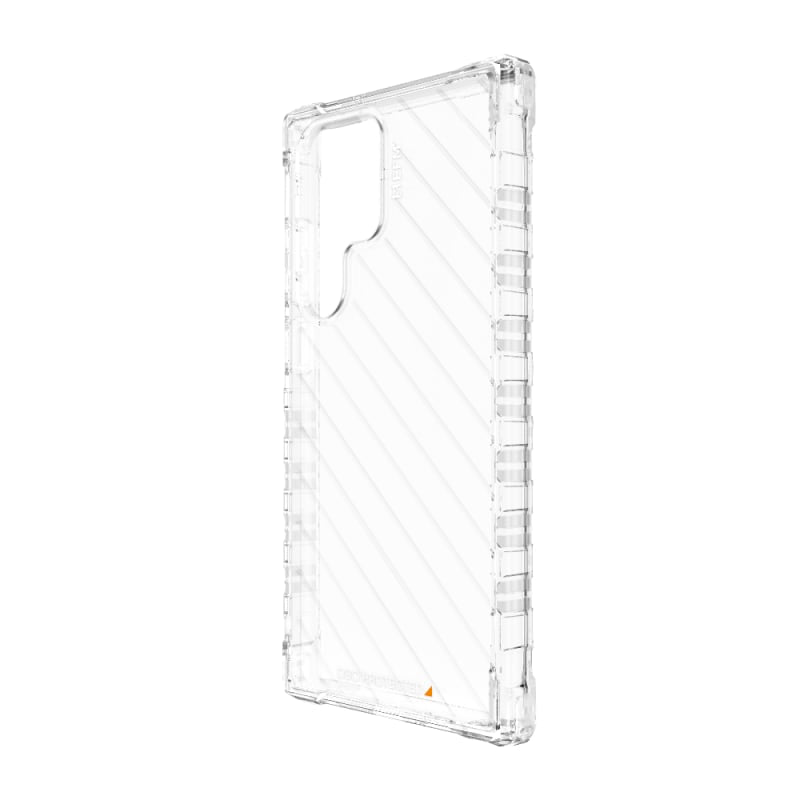 NNEDSZ EFM Dakar Case Armour with D3O Crystalex for Samsung Galaxy S23 Ultra - Crystal Clear-1