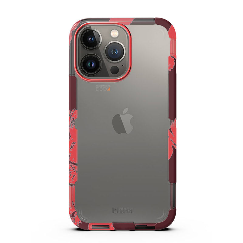NNEDSZ EFM Cayman Case Armour with D3O Crystalex for iPhone 13 Pro (6.1" Pro) - Thermo Fire-0