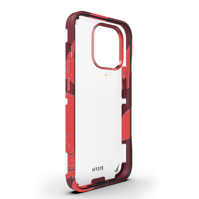 NNEDSZ EFM Cayman Case Armour with D3O Crystalex for iPhone 13 Pro (6.1" Pro) - Thermo Fire-3