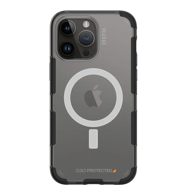 NNEDSZ EFM Cayman Case Armour with MagSafe D3O 5G Signal Plus for iPhone 14 Pro (6.1") - Carbon-4
