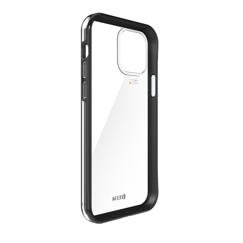 NNEDSZ EFM Aspen Case Armour with D3O 5G Signal Plus for iPhone 12 Pro Max 6.7" - Slate/Clear-3