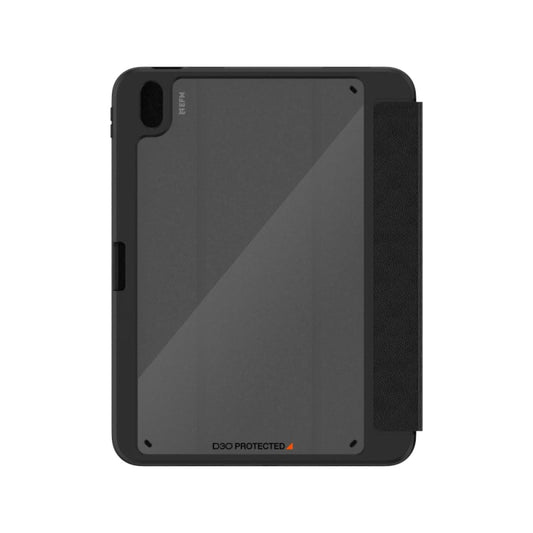 NNEDSZ EFM Aspen Folio Case Armour with D3O & E Leather for iPad 10.9 (2022) - Black-0