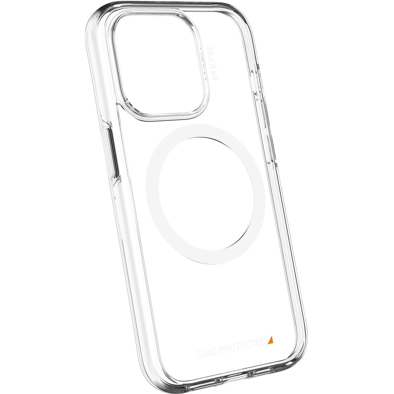 NNEDSZ EFM Aspen Case Armour with D3O BIO suits iPhone 15 Pro - 6.1" - Clear-4