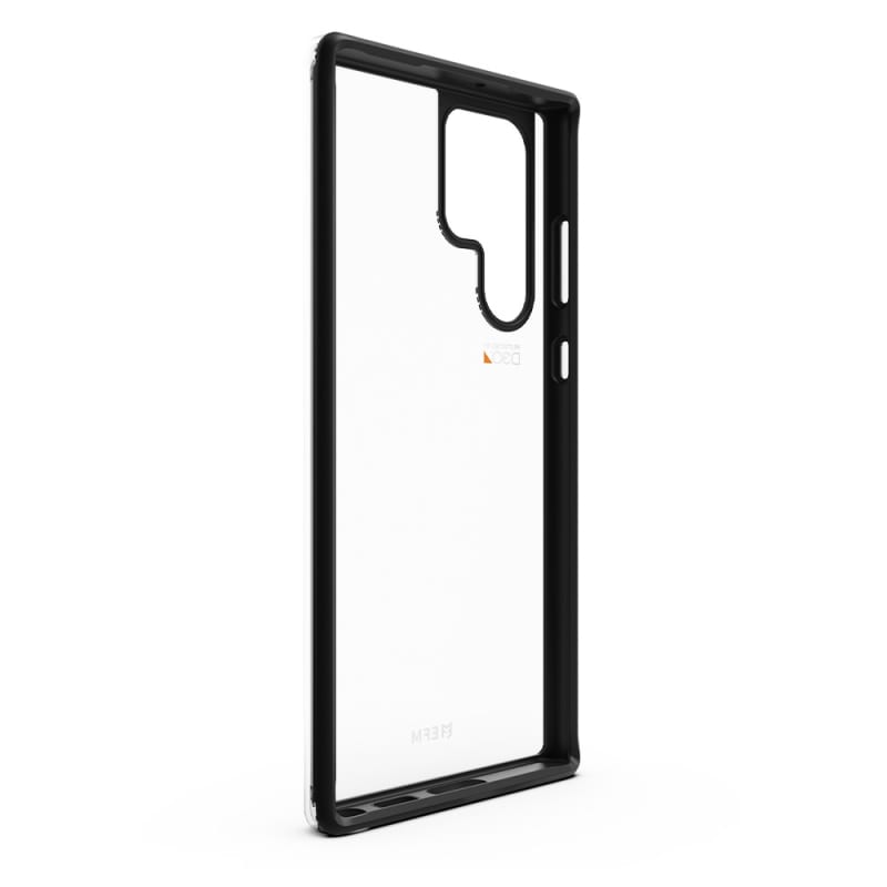 NNEDSZ EFM Aspen Case Armour with D3O 5G Signal Plus for Samsung Galaxy S22 Ultra (6.8) - Slate Clear-4