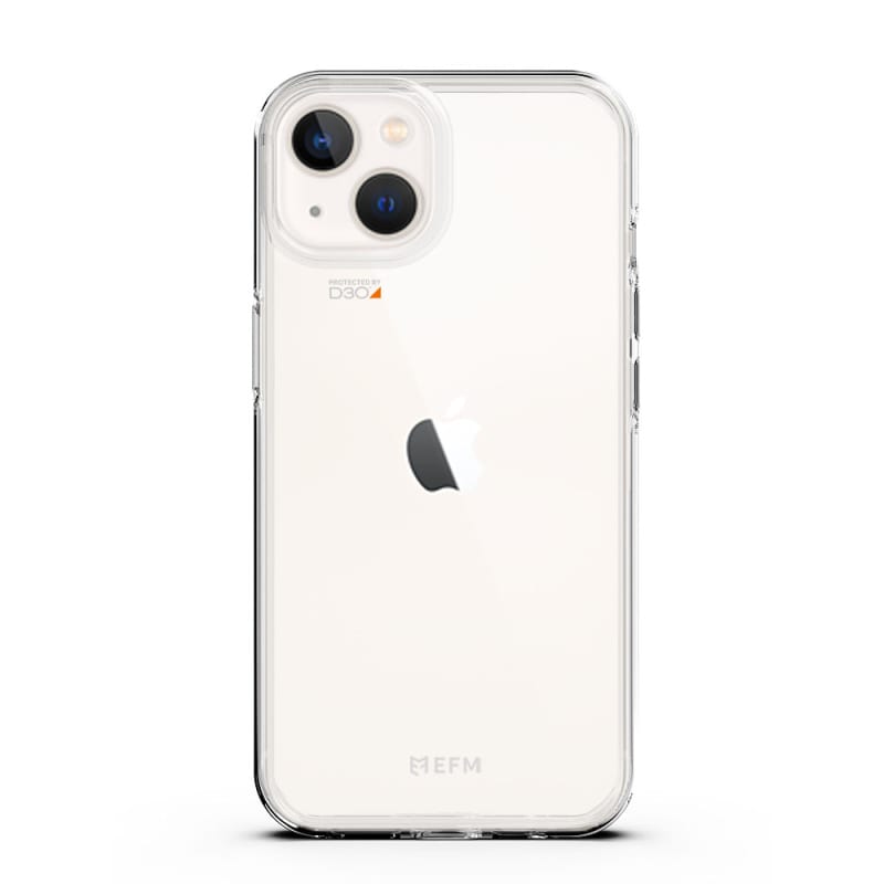 NNEDSZ EFM Alta Case Armour with D3O Crystalex for iPhone 13 mini (5.4") - Clear-0