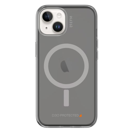 NNEDSZ EFM Alta Case Magsafe Armour with D3O Crystalex For iPhone 14 Plus (6.7") - Smoke / Black-0